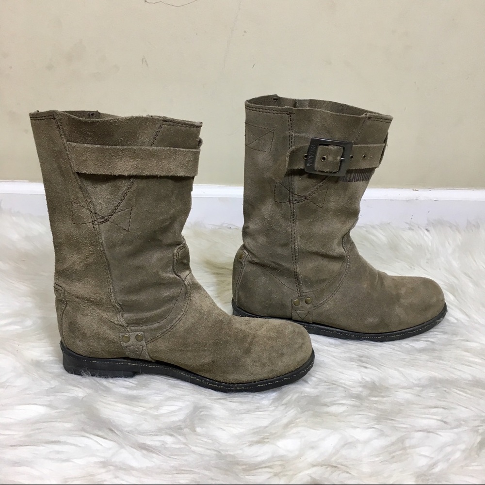 Palladium The Original 1947 Suede Moto Booties